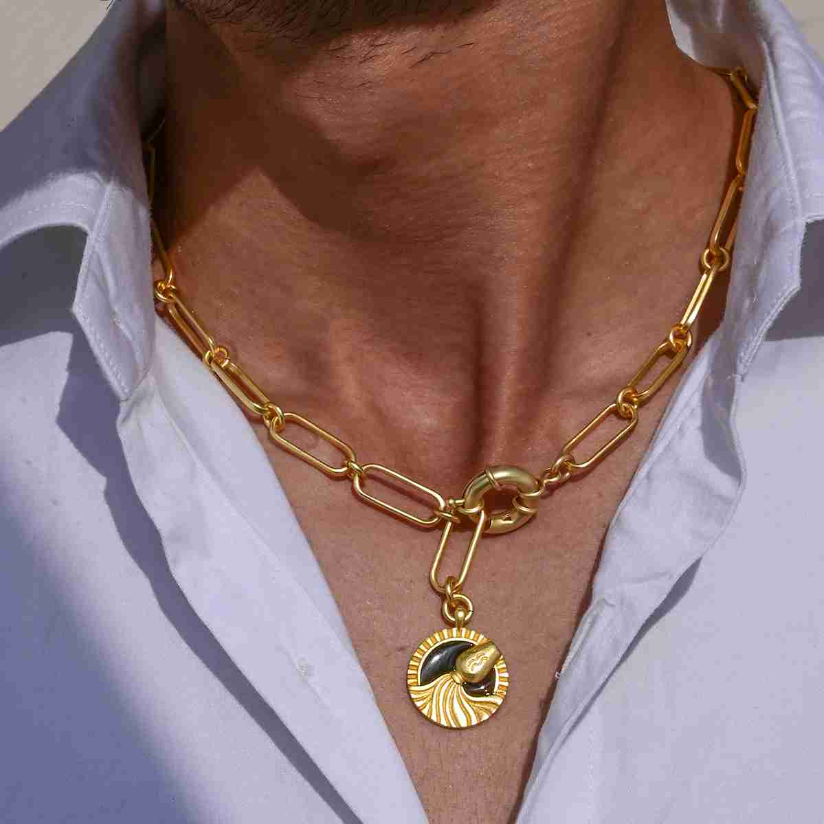 Zodiac Necklace for Men