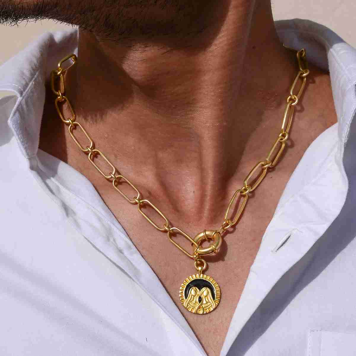 Zodiac Necklace for Men